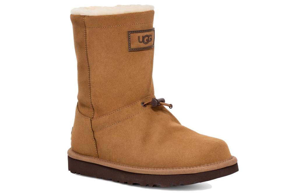 (WMNS) UGG Classic Short Toggler 'Chestnut' 1143938-CHE