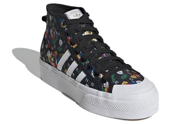 (WMNS) adidas x Rich Mnisi Nizza Platform Mid 'Pop-Art Roses' GZ4304