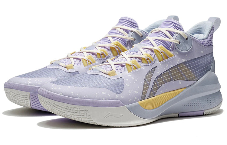 Li-Ning Sonic 10 Team 'Lilac Purple Pale Banana' ABPS015-3