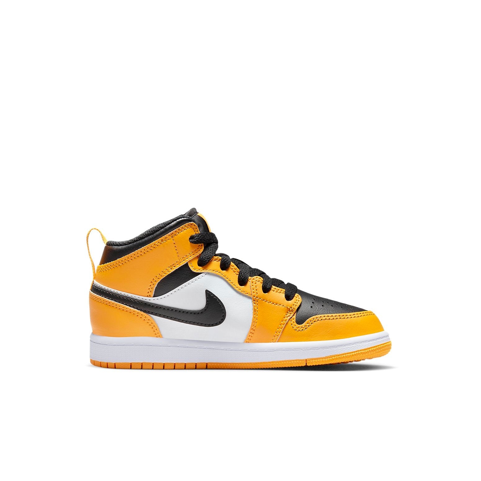 (PS) Air Jordan 1 Mid 'Reverse Yellow Toe' 640734-701