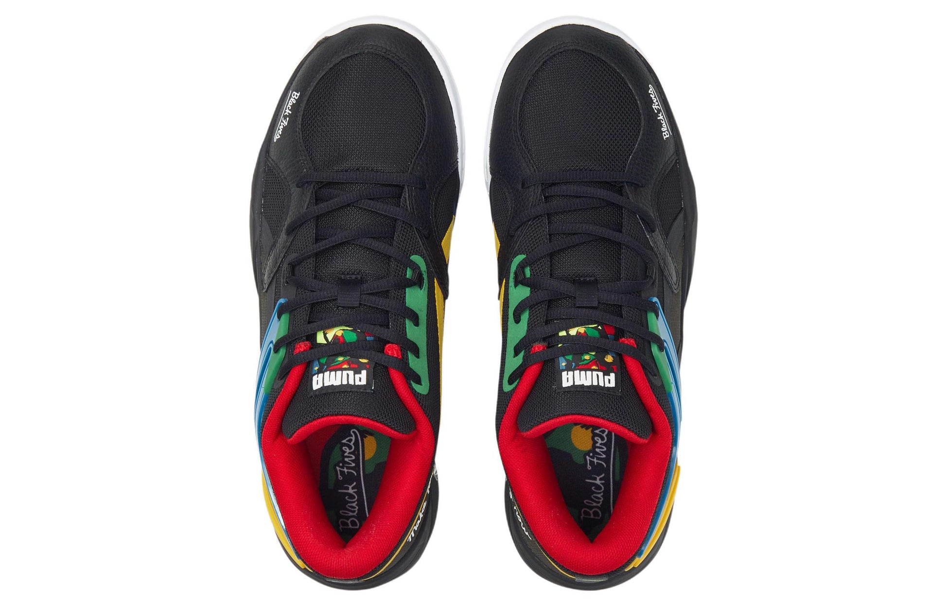 PUMA Black Fives x TRC Blaze Court 'Black Saffron' 376637-01