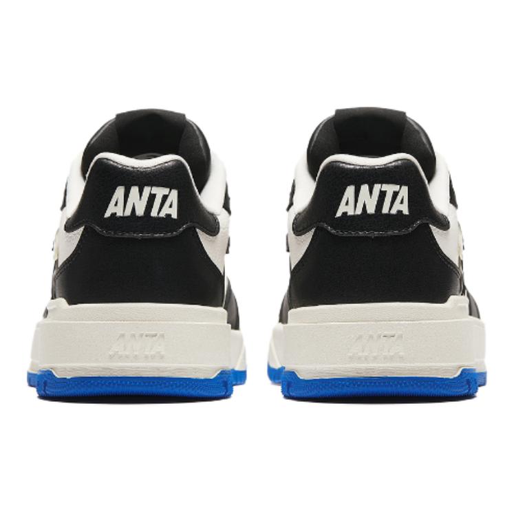 (GS) ANTA Skateboarding Series Sneakers 'Black White Blue' 312418010R-2