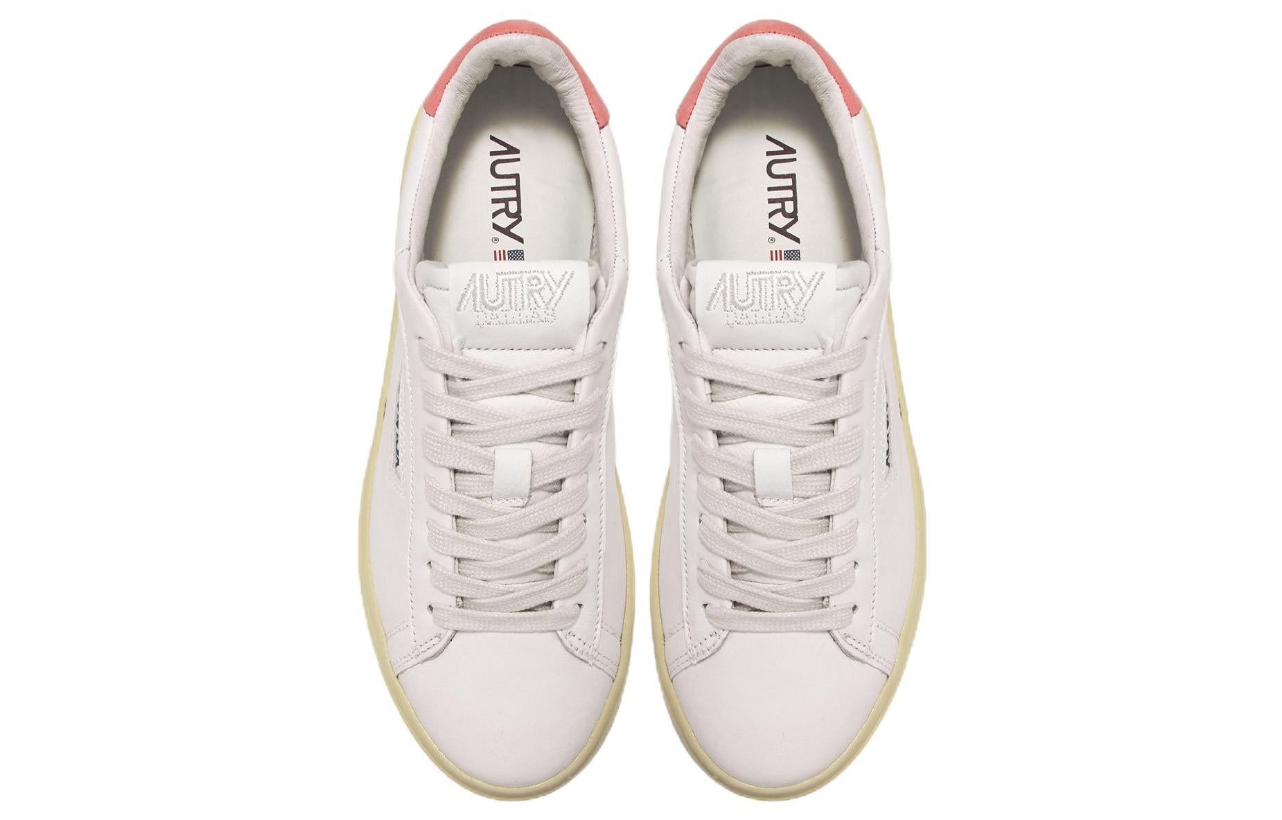 (WMNS) Autry Dallas Low Nubuck Goatskin 'White Pink' ADLW-NG04