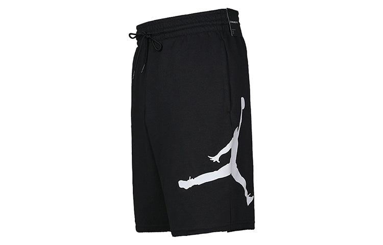 Air Jordan Side Large Logo Sports Shorts Black CW0395-010
