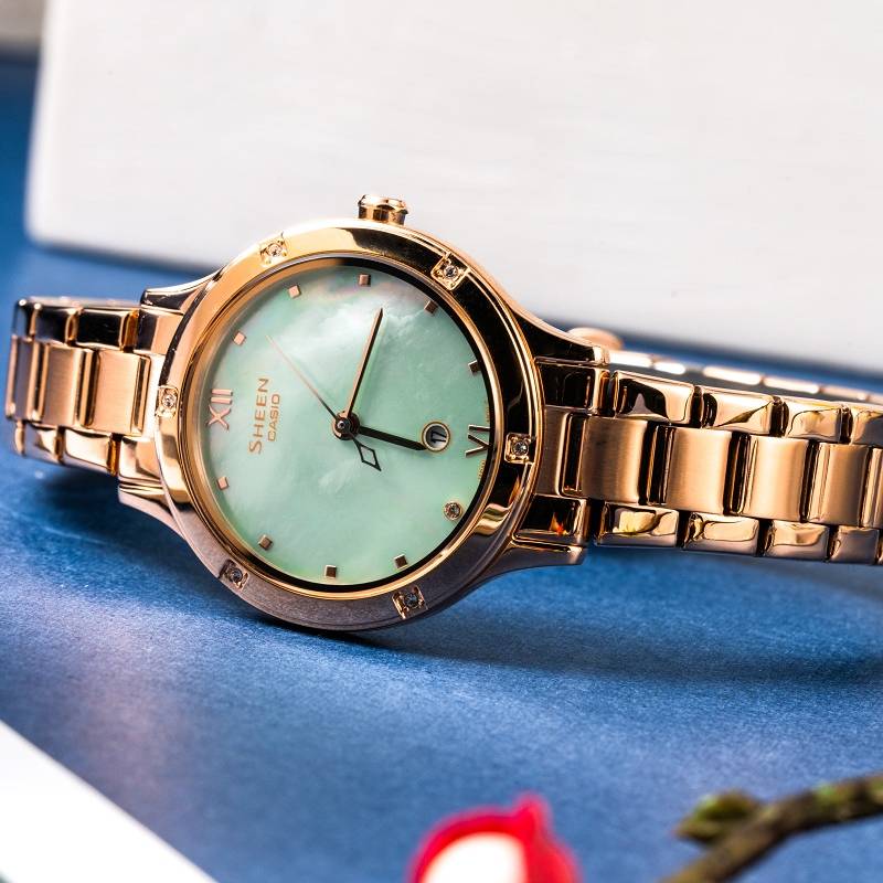 Casio Sheen Fashion Elegant Analog Watch 'Wonder Quartz' SHE-4546PG-3AUPR