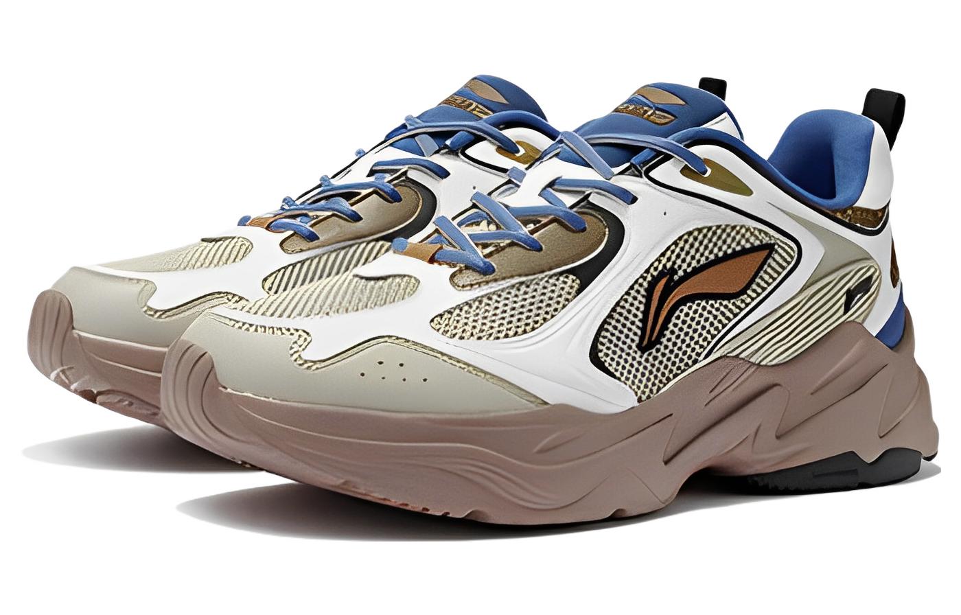 Li-Ning Running 'Brown Blue' ARLS013-4