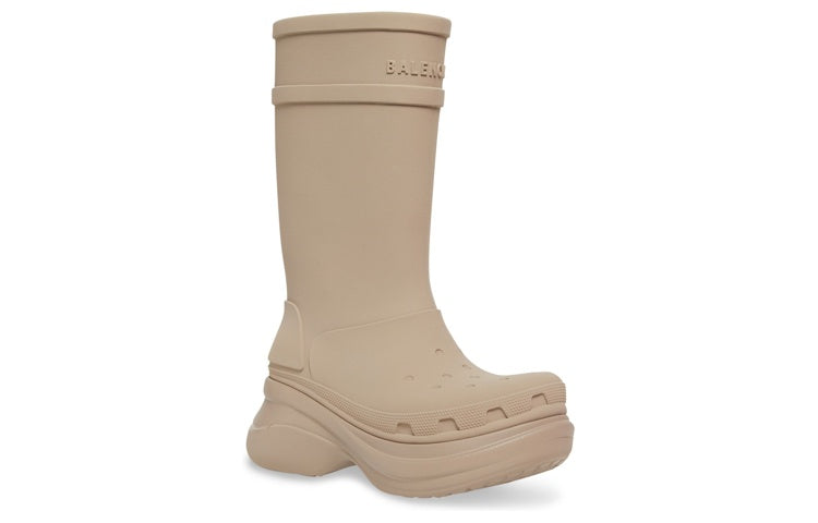 (WMNS) Crocs x Balenciaga Boots 'Beige' 677388W1S8E2500