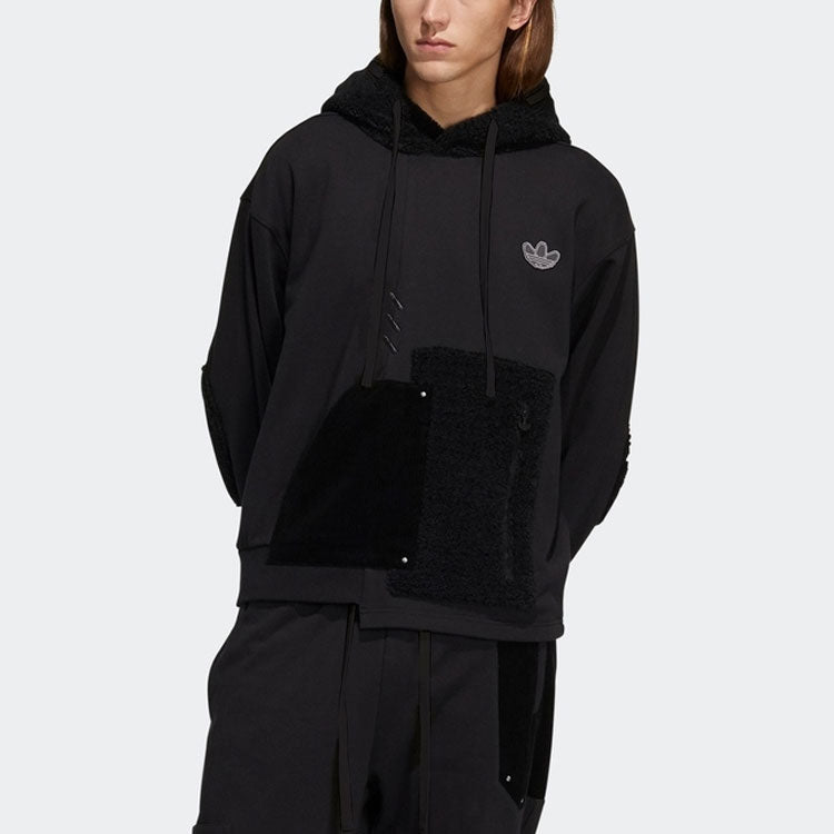 adidas originals Series Irregular Splicing Sports Black HC0352