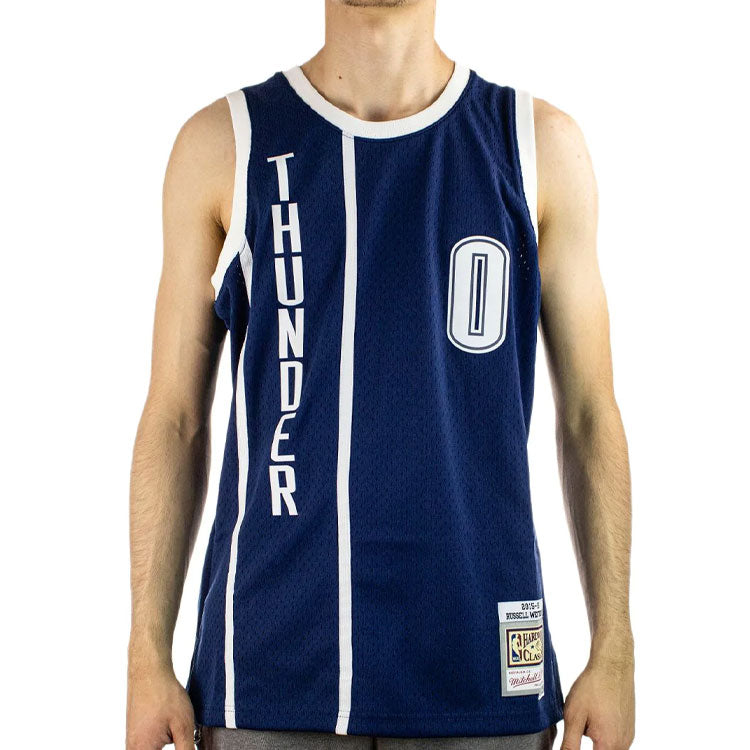 Mitchell & Ness NBA Swingman Jersey 'Oklahoma City Thunder - Russell Westbrook 2015-16' SMJY4176-OCT15RWSASBL