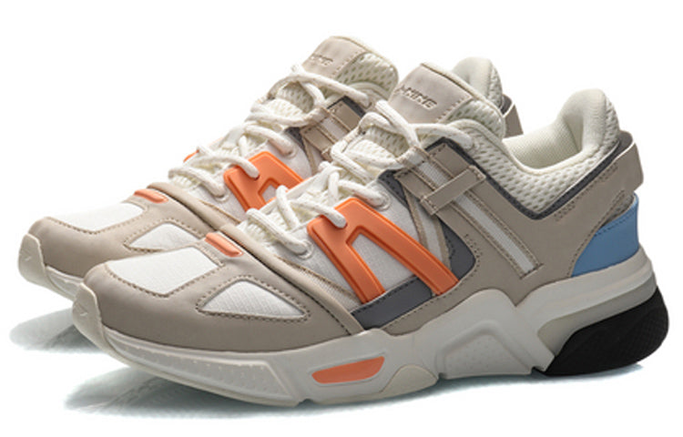 (WMNS) Li-Ning Light Classic Leisure Low 'Grey Brown' AGCQ188-4