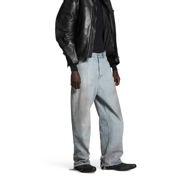 Balenciaga Baggy Pants 'Blue' 745213TDW144016