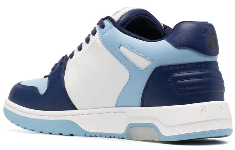 Off-White Out Of Office Low-top Sneakers Blue OMIA189S21LEA0014045