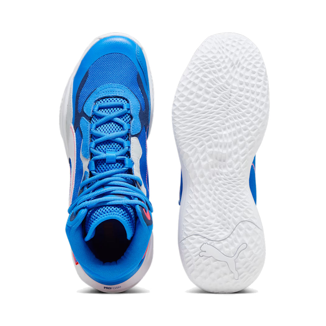 PUMA Playmaker Pro Mid Basketball Shoes 'Blue' 377902-08