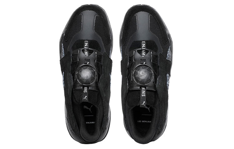 (WMNS) PUMA Les Benjamins x Thunder Disc 'Black' 368543-01