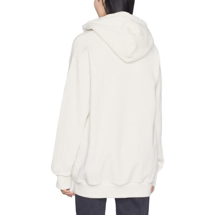 (WMNS) Gucci Tiger Interlocking G Hooded Sweatshirt 'Off-white' 615061-XJD4F-9095