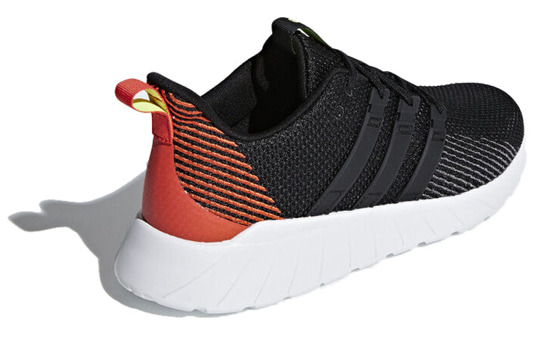 adidas Questar Flow 'Core Black Orange' F36243