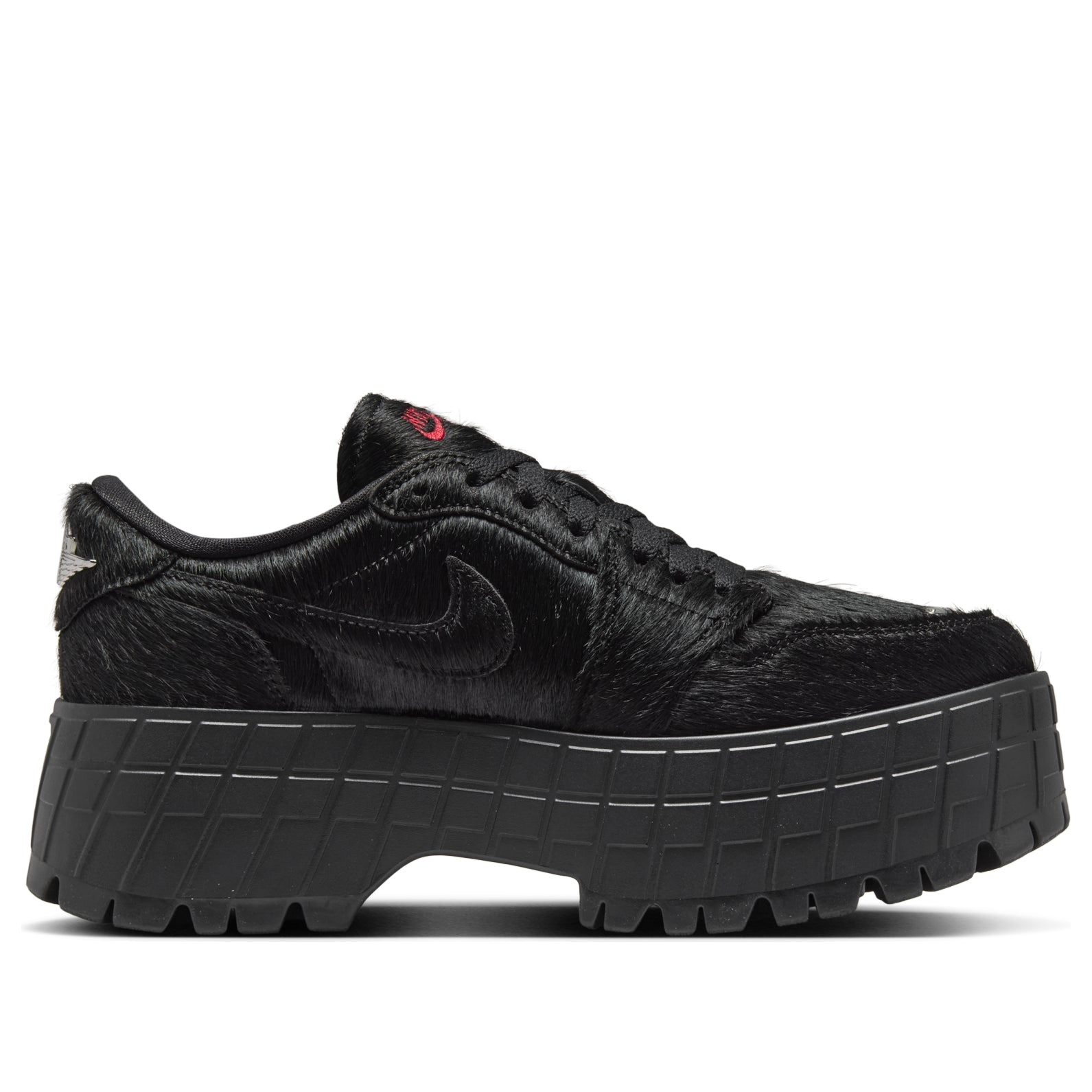 (WMNS) Air Jordan 1 Low Brooklyn 'Black Gym Red' IB7210-006