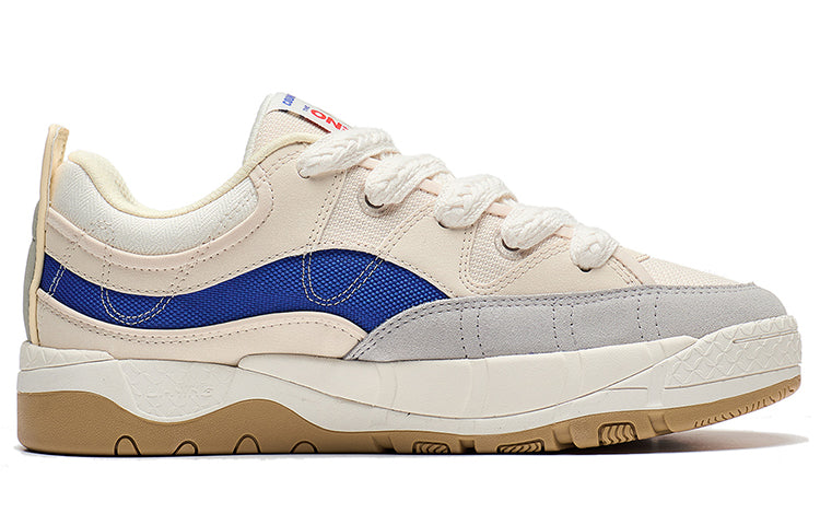 Li-Ning CF 3.0 Skate Shoes 'Beige White Blue' AGCT181-4