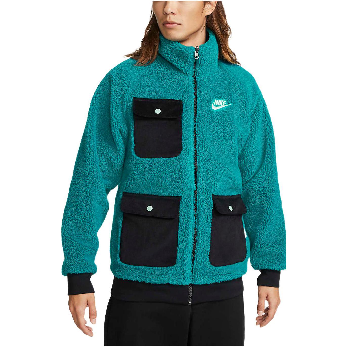 Nike Sportswear Full-Zip Reversible Jacket 'Green' DZ4713-367