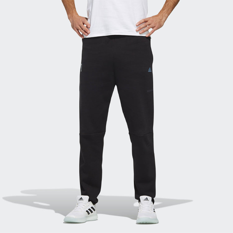 adidas Casual Logo Sports Pants Men's Black FM9335
