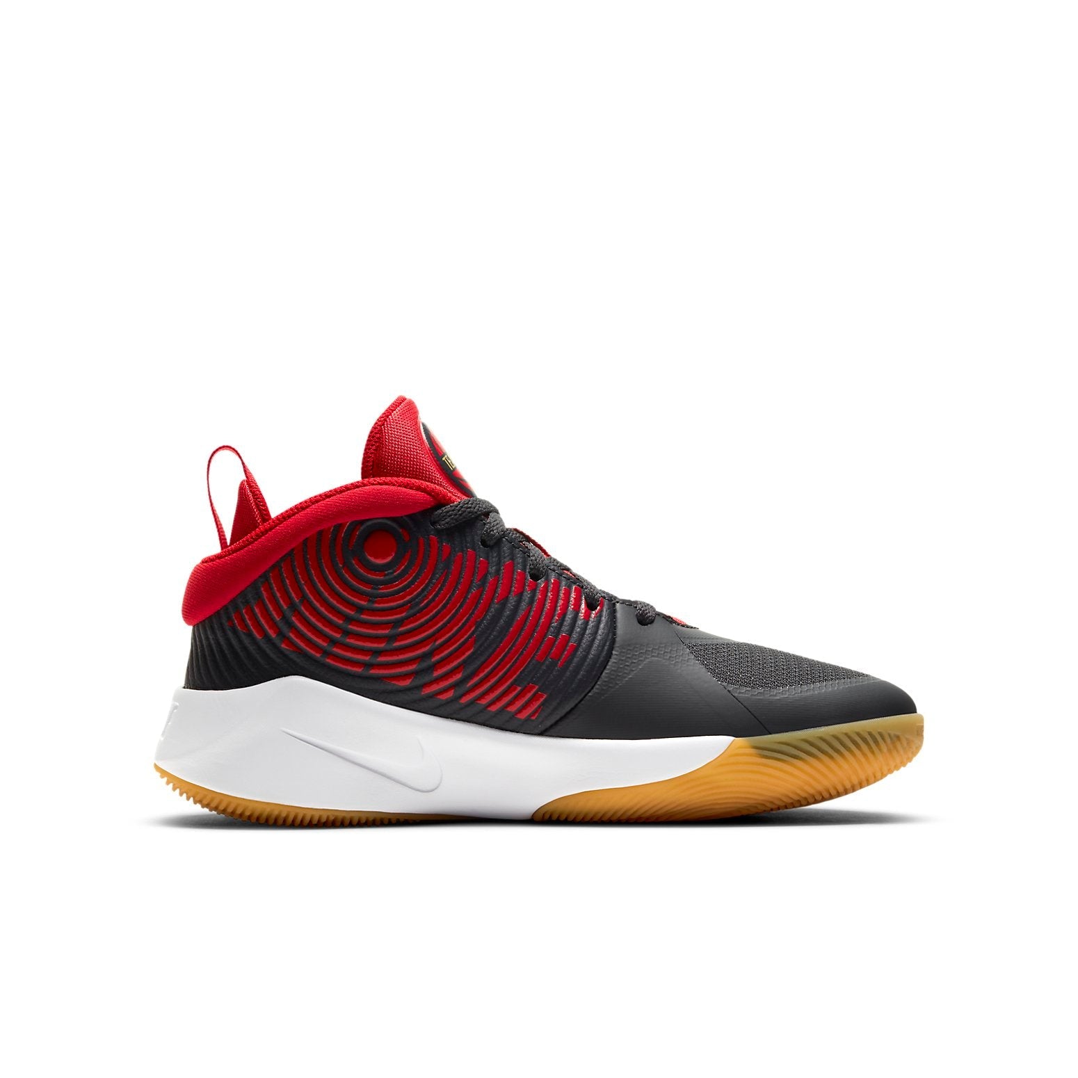 (GS) Nike Team Hustle D9 'Dark Smoke Grey Gold' AQ4224-011