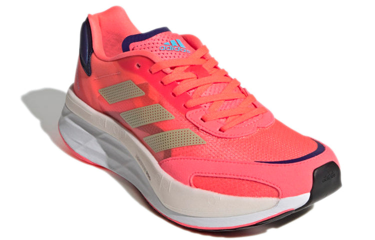 (WMNS) adidas Adizero Boston 10 'Turbo Sandy Beige Metallic' GY0905
