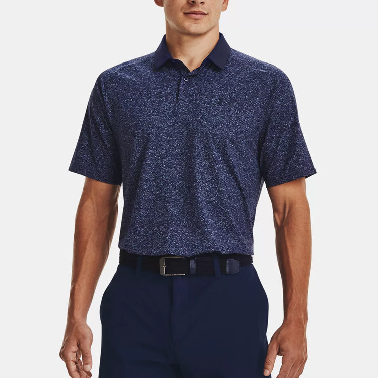 Under Armour Iso-Chill Heather Polo Shirt 'Navy' 1377294-410