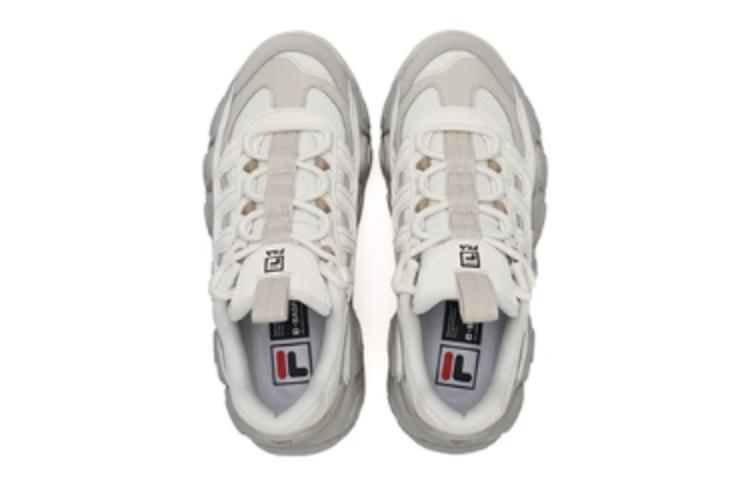 (WMNS) FILA CROISSANT Chunky Sneakers 'White Grey' F12W342123FTO
