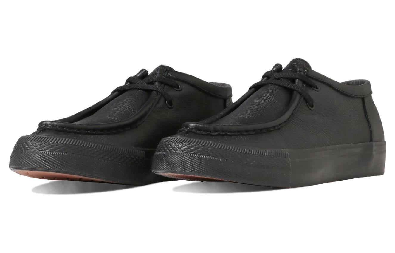 Converse Chevron & Star Mocassins Skateboarding Le Ox 'Black' 34201361