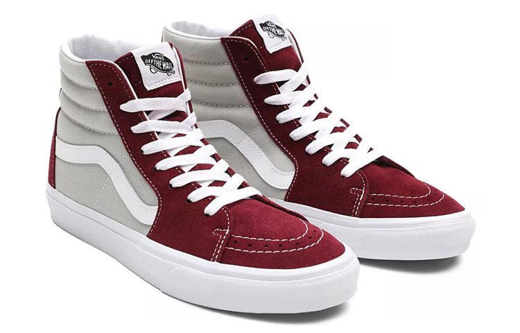 Vans SK8-HI Gray Red VN0A32QG4PR
