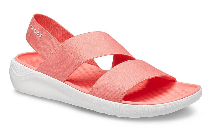 (WMNS) Crocs LiteRide Minimalistic Casual Sports Orange Sandals 206081-6SL