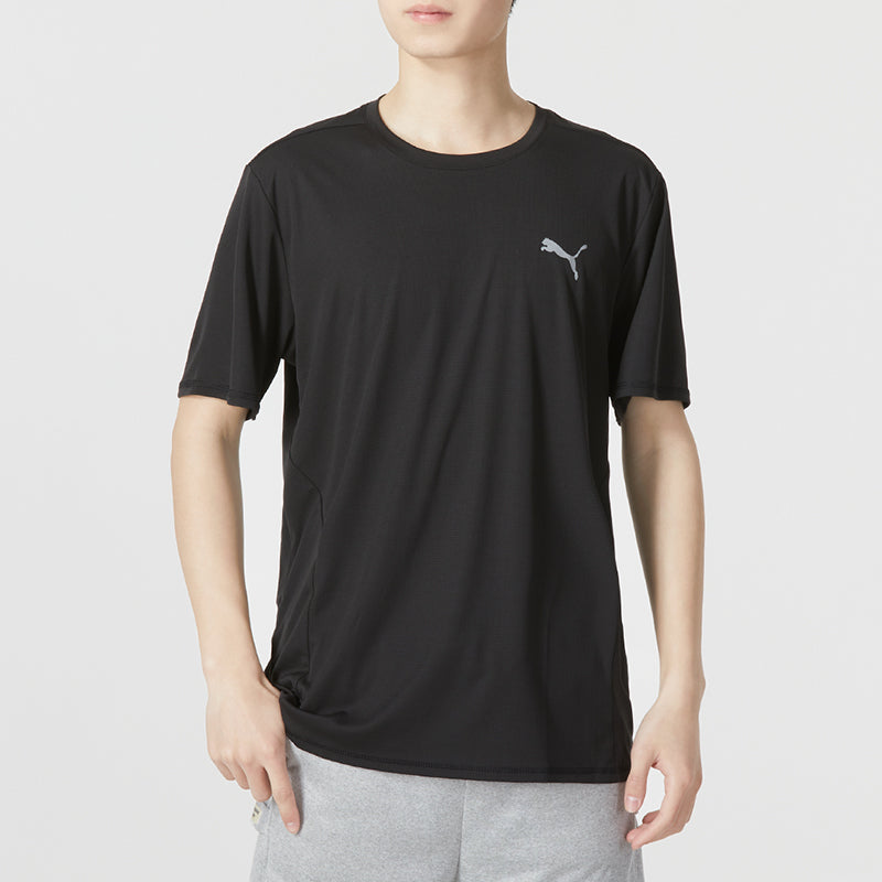 PUMA Run Favorite Short Sleeve T-Shirt 'Black' 523685-01
