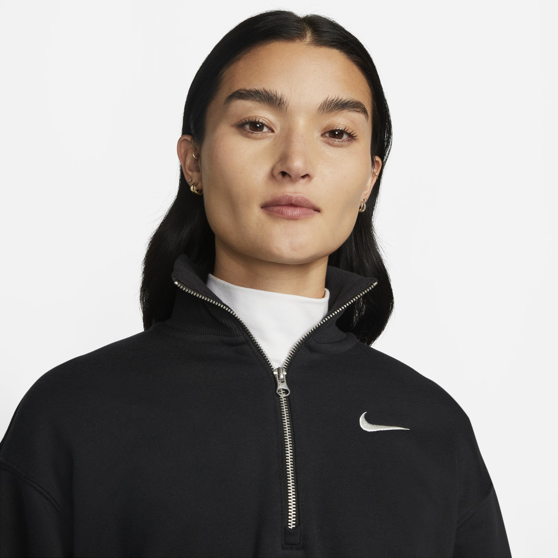 (WMNS) Nike Sportswear Phoenix Fleece 'Black' DQ5768-010