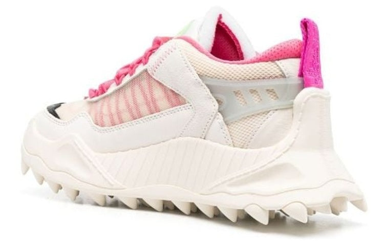 (WMNS) Off-White Odsy-1000 Low-Top Sneakers 'White Pink' OWIA180F22FAB0013432