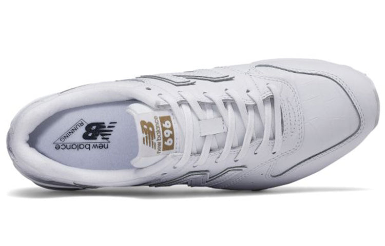 (WMNS) New Balance 696 Leather 'White' WL696CRW
