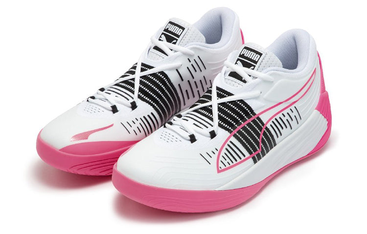 PUMA Fusion Nitro 'White Black Pink' 195514-09