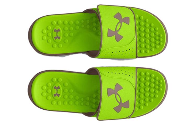 Under Armour Ignite Pro Slides 'Lime Surge Sugar Cane' 3026023-300