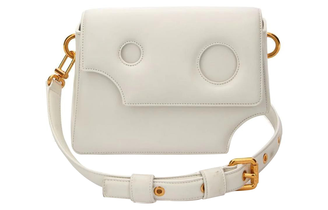 (WMNS) Off-White Burrow 24 Shoulder Bag 'White' OWNN043F22LEA0010100