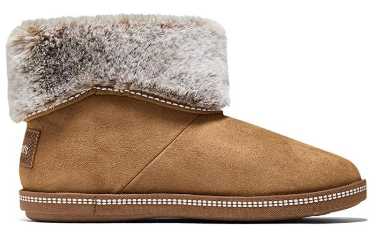 (WMNS) Skechers Cozy Campfire 'Khaki Brown' 167627-CSNT