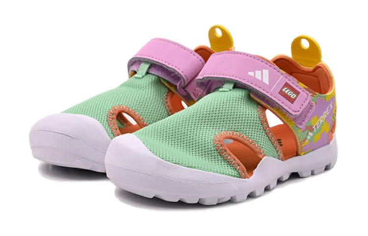 (GS) adidas Terrex Captain Toey J x LEGO 'Green Glow Orchid' HQ5848