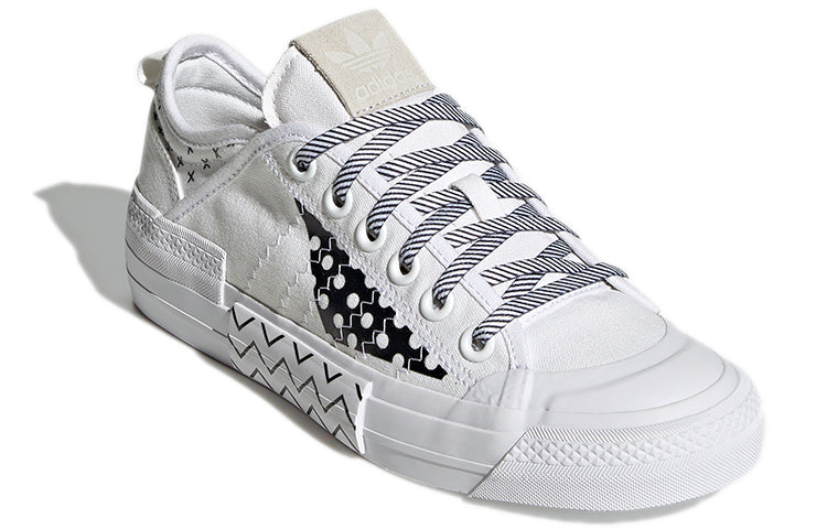 (WMNS) adidas Nizza 'White Black' GW5821