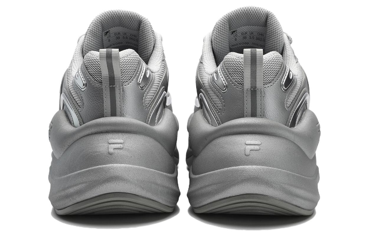(WMNS) FILA FUSION Buzzard Sneakers 'Silver Grey' T12W341103FSA