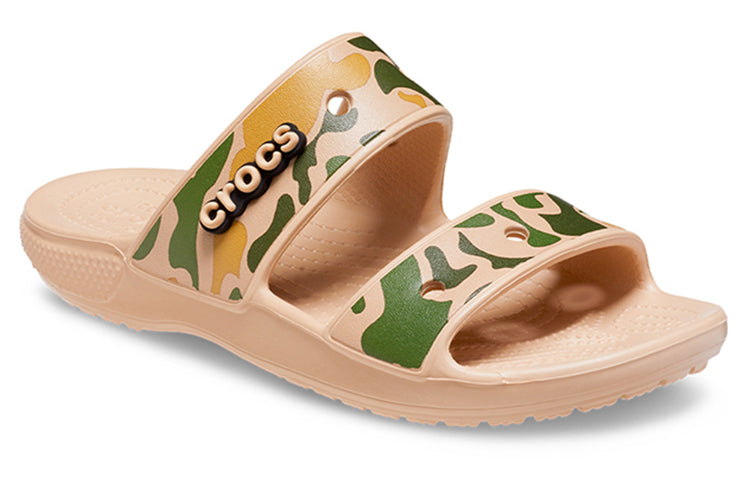 Crocs Classic Croc Printed Camo 'Tan Green' 207559-2Y6