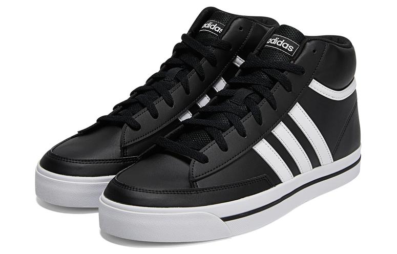 adidas Neo Retrovulc Mid Shoes 'Black White' GW8370