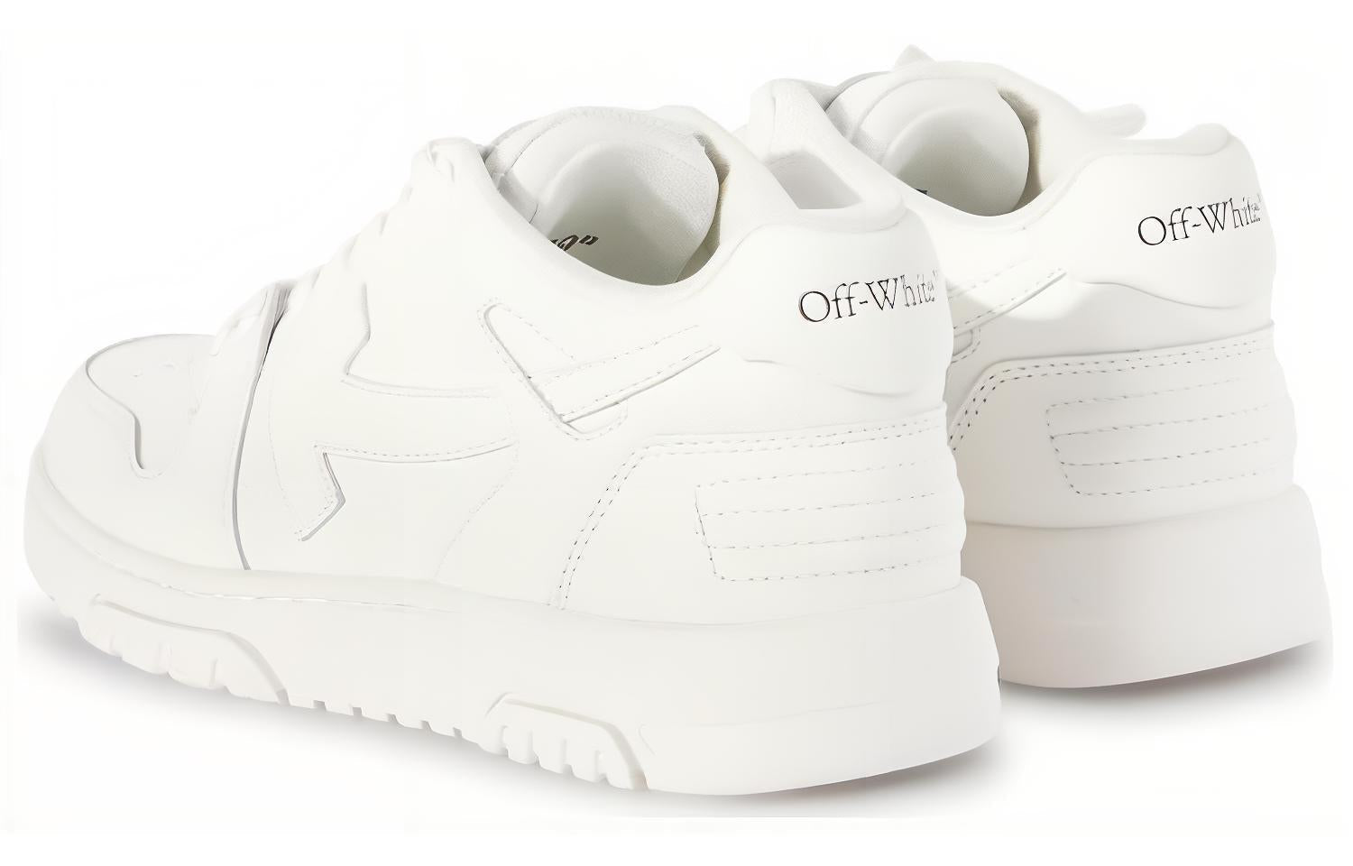 (WMNS) Off-White Out Of Office Leather Sneakers 'White' OWIA259C99LEA0080101