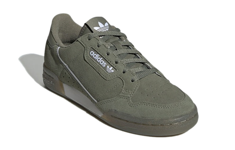 (GS) adidas Continental 80 J 'Green White' EF5104