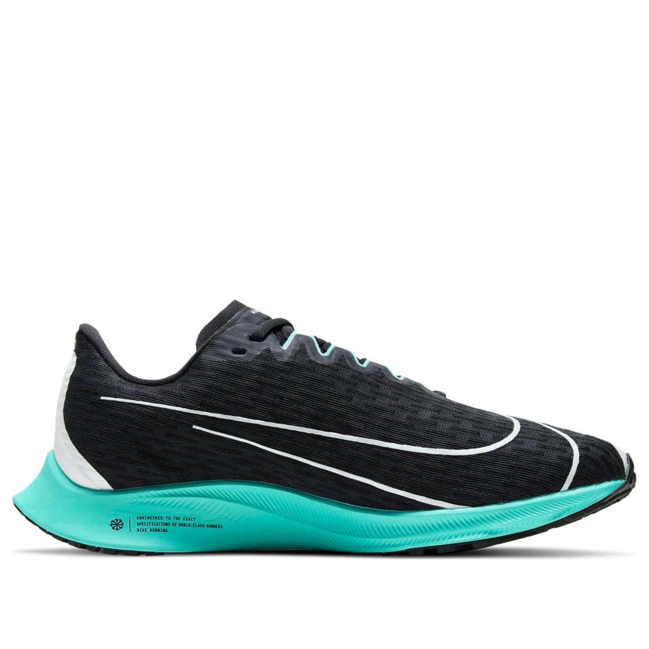 (WMNS) Nike Air Zoom Rival Fly 2 'Black White Green' CJ0509-103