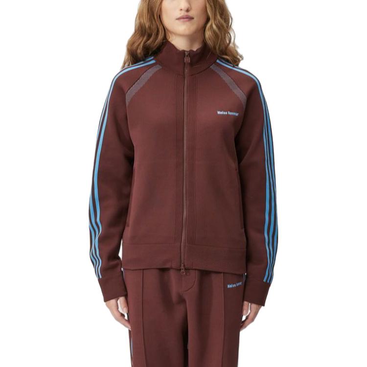 adidas x Wales Bonner Knit Track Top Asia Sizing 'Mystery Brown' IT9780