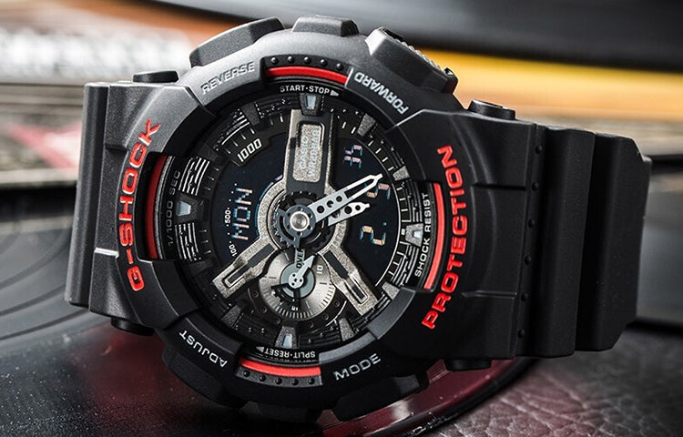 CASIO G-Shock Analog-Digital 'Black' GA-110HR-1ADR