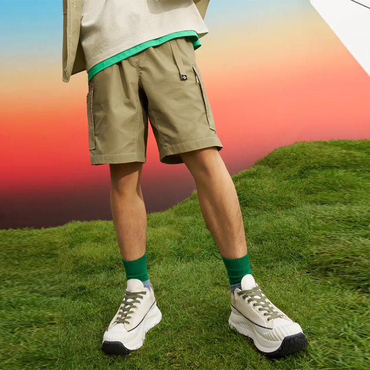 Converse Utility 9" Baggy Shorts Asia Sizing 'Mossy Sloth' 10026434-A01
